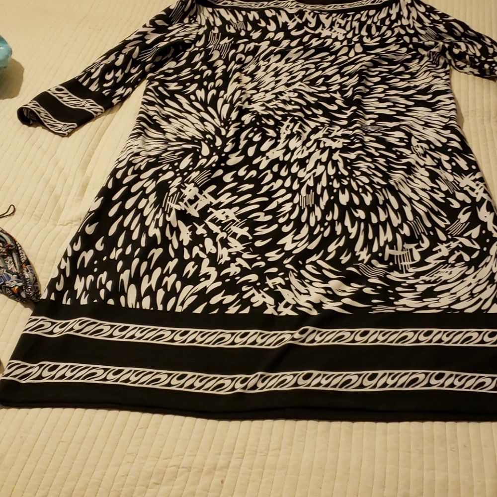 Black and White dress